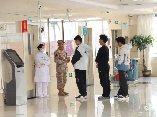 中山市領導檢查征兵體檢工作